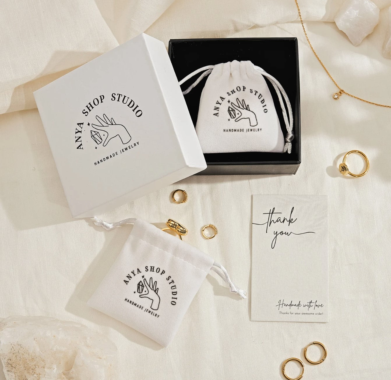 Dainty 18K Gold-plated personalized name necklace. A minimalist, custom jewelry Christmas gift
